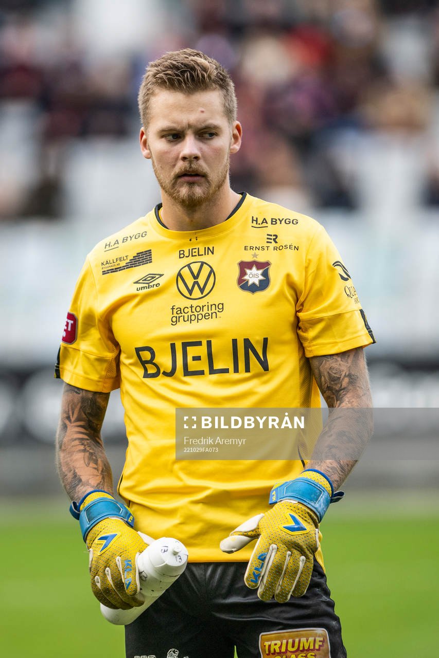 Örgrytes målvakt Robin Wallinder