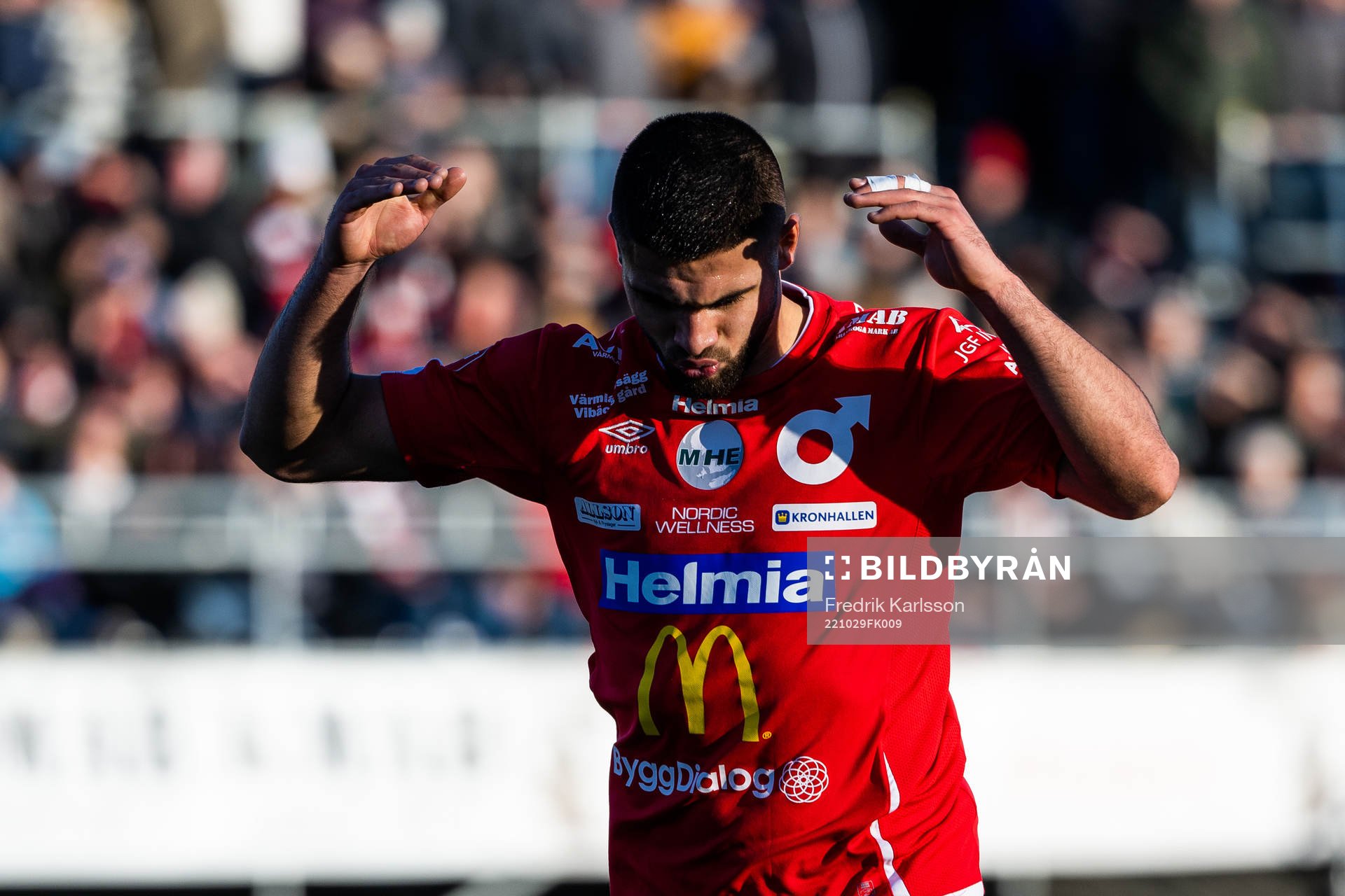Degerfors Omar Faraj deppar