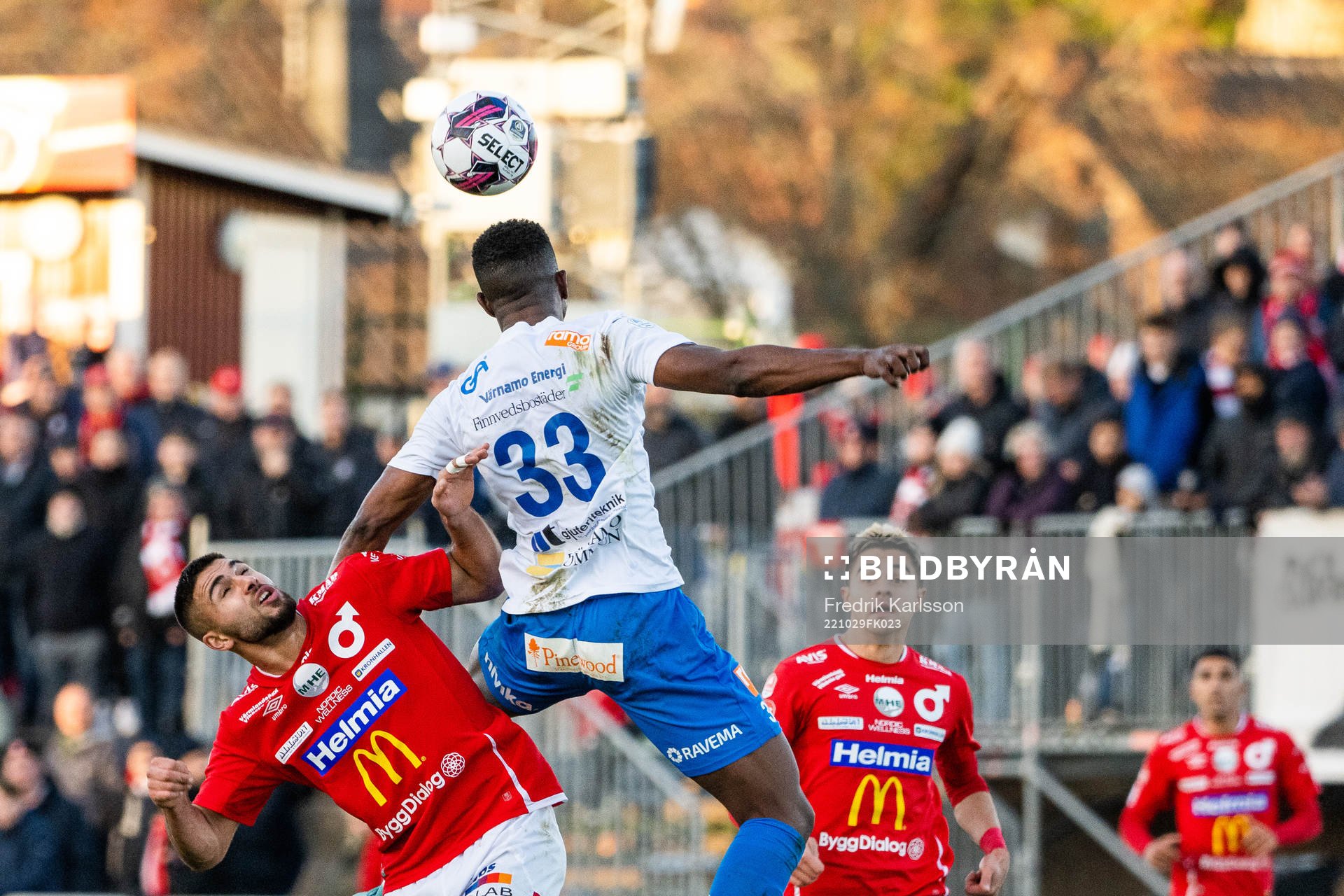 Degerfors Omar Faraj och Diego Campos