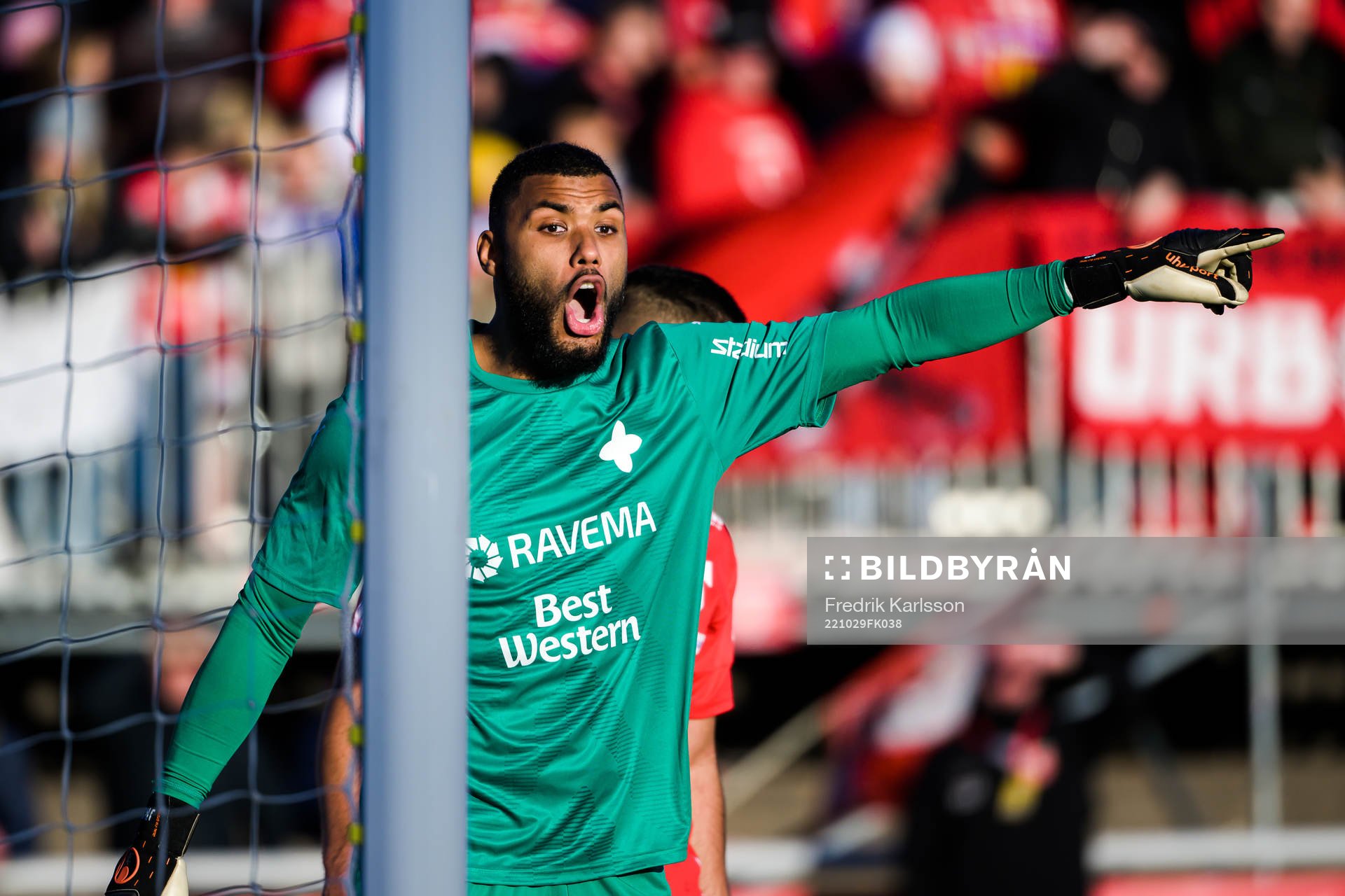 Värnamos målvakt Pilip Vaitsiakhovich