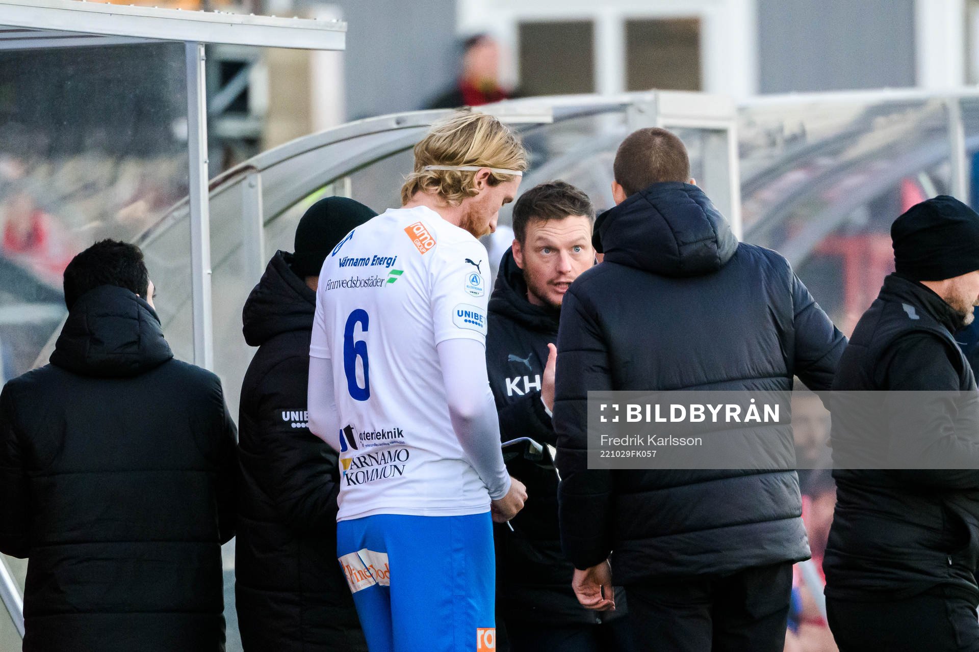 Värnamos tränare Kim Hellberg
