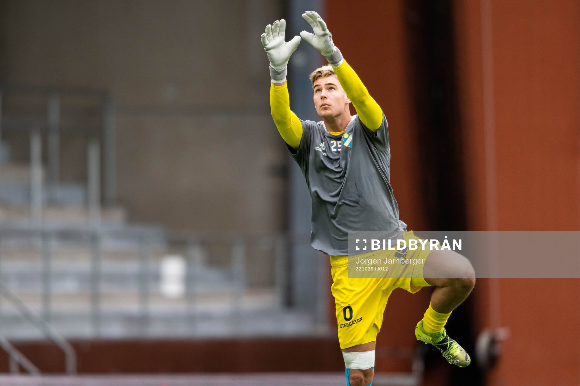 Östers målvakt Mathias Nilsson