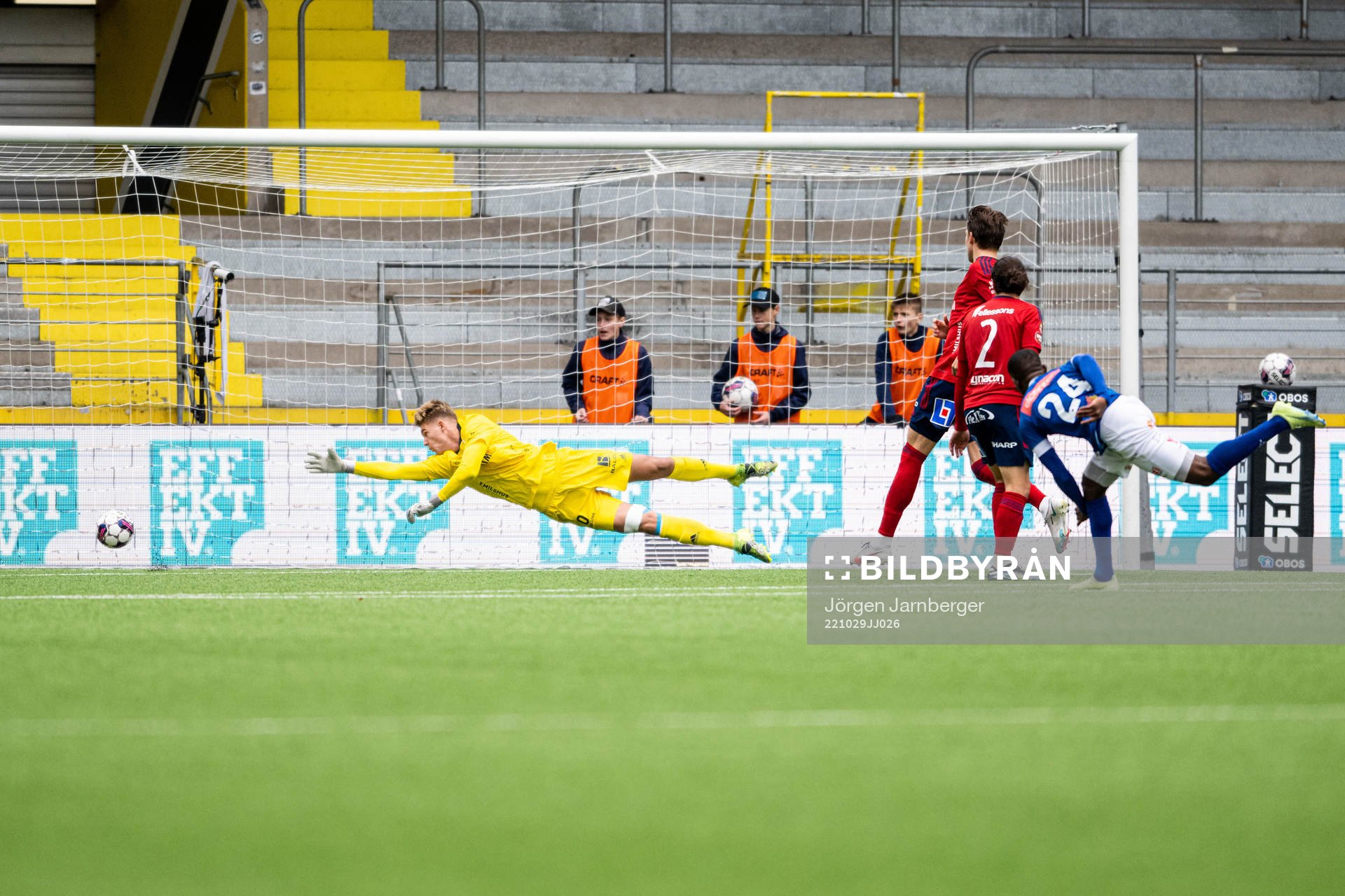 Norrbys Jaheem Burke gör 1-0