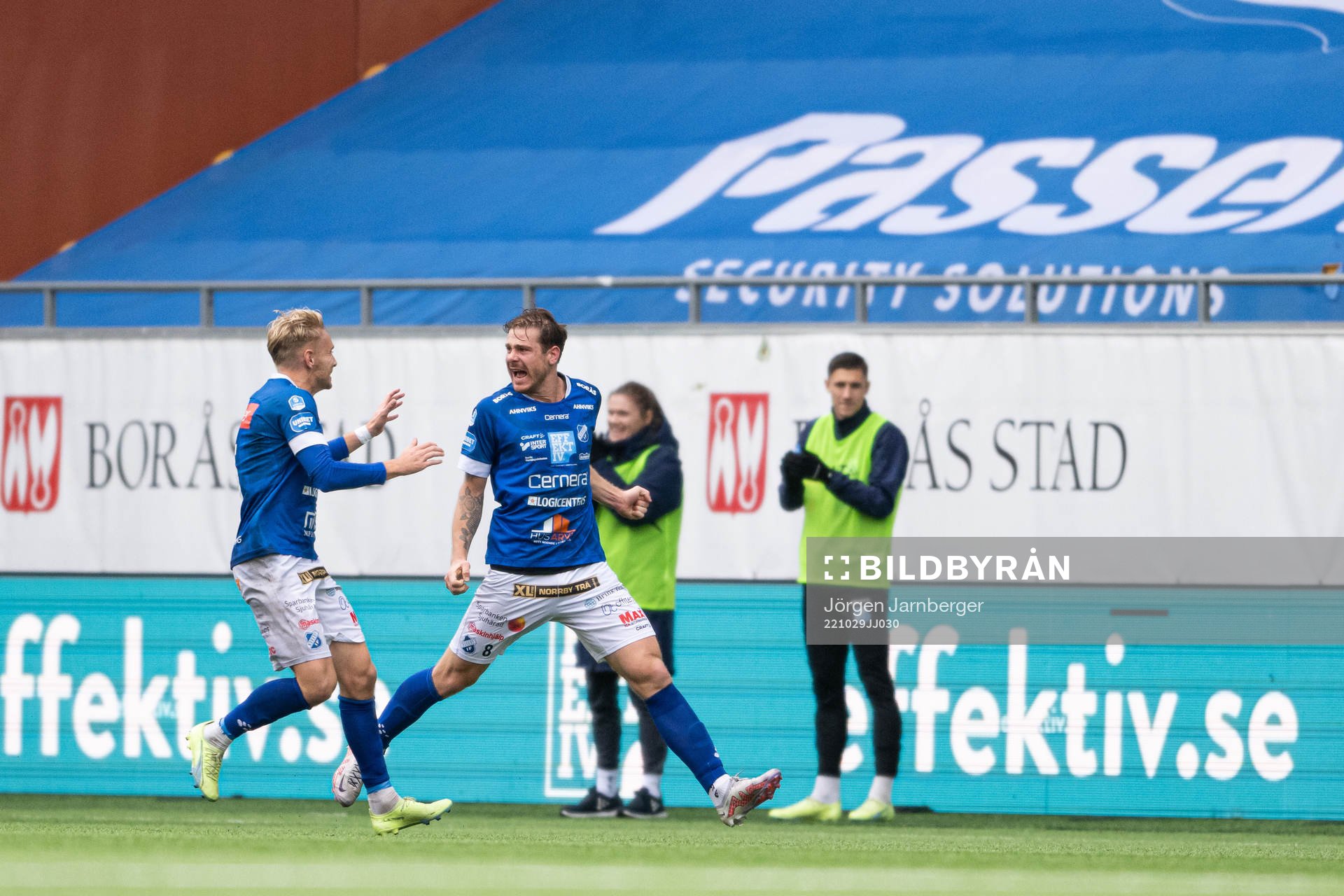Norrbys Nicklas Savolainen jublar