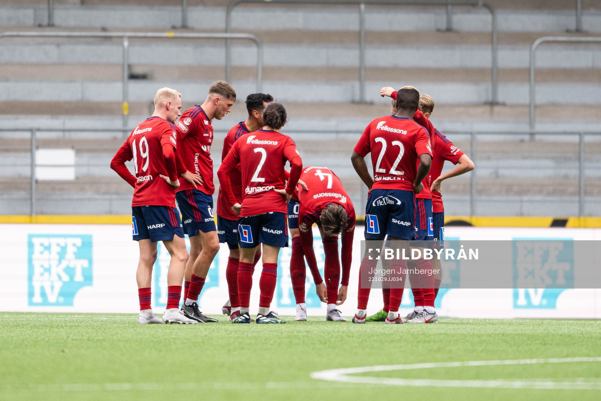 Östers spelare deppar