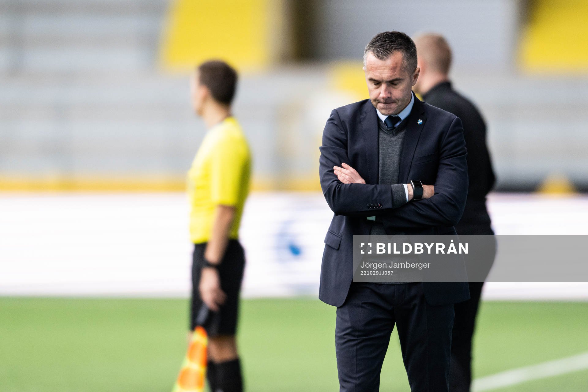 Östers tränare Srdjan Tufegdzic deppar