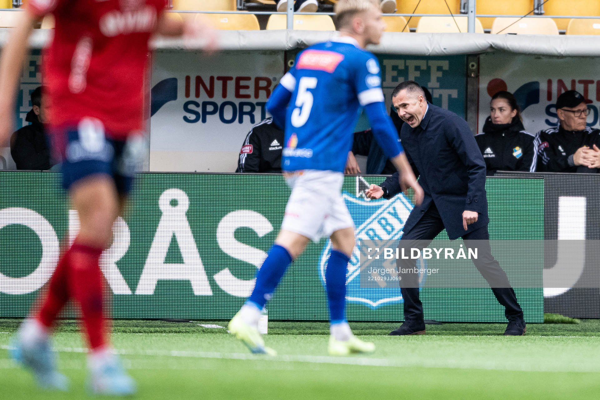 Östers tränare Srdjan Tufegdzic reagerar