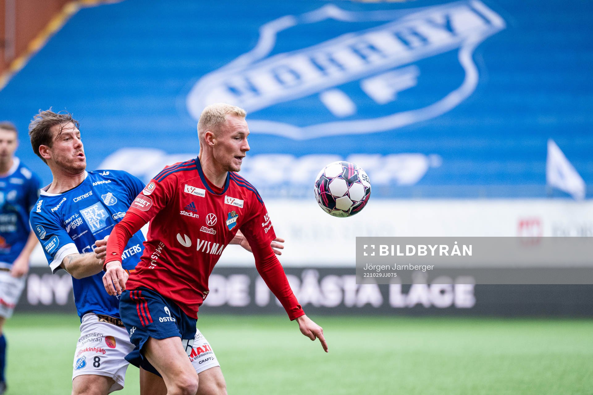 Norrbys Nicklas Savolainen och Östers Adam Bergmark Wiberg