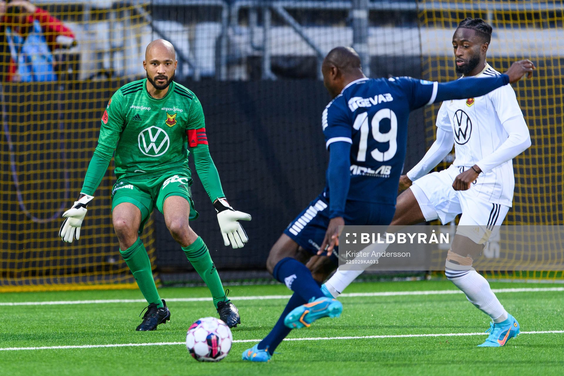 Östersunds målvakt Aly Keita