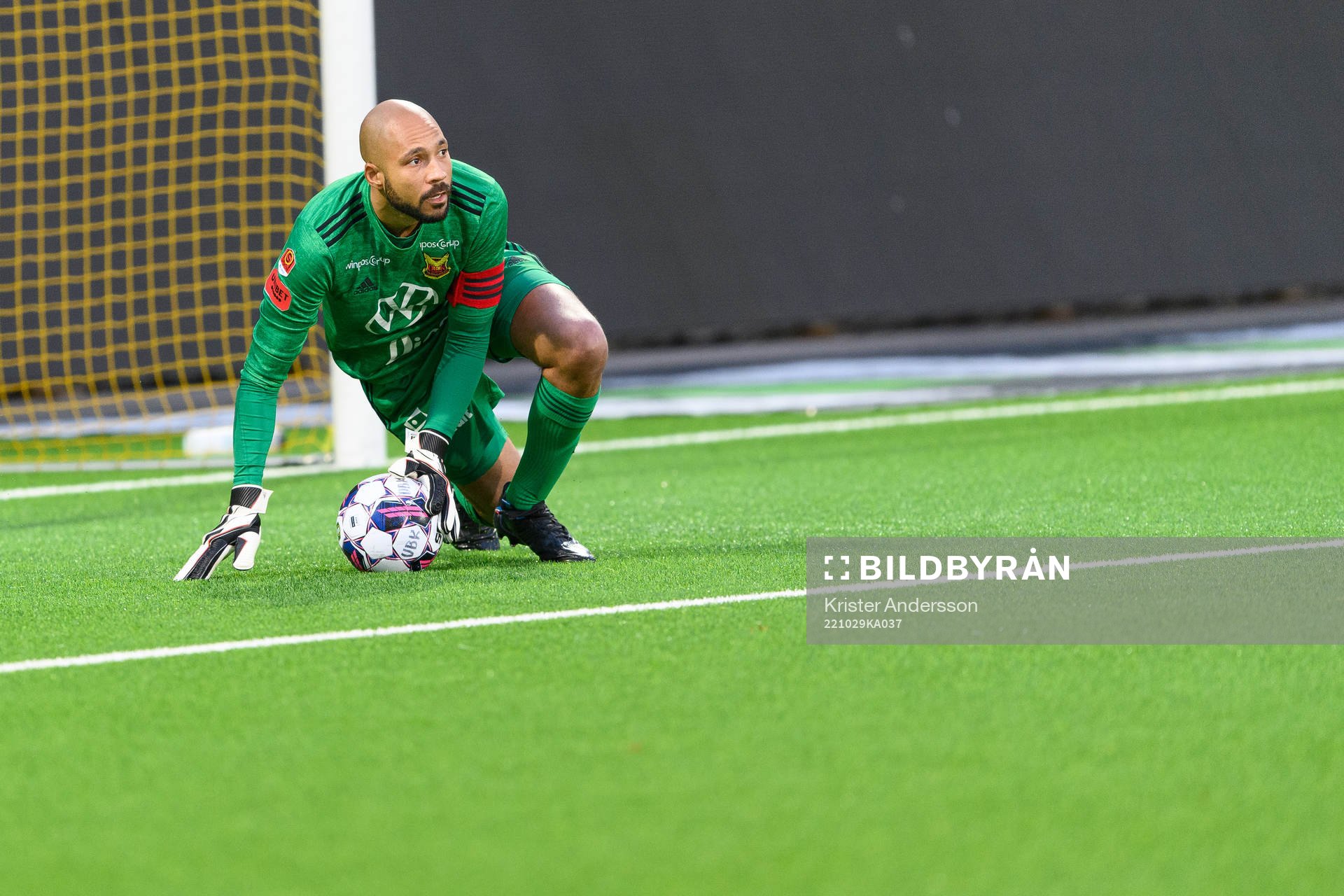 Östersunds målvakt Aly Keita