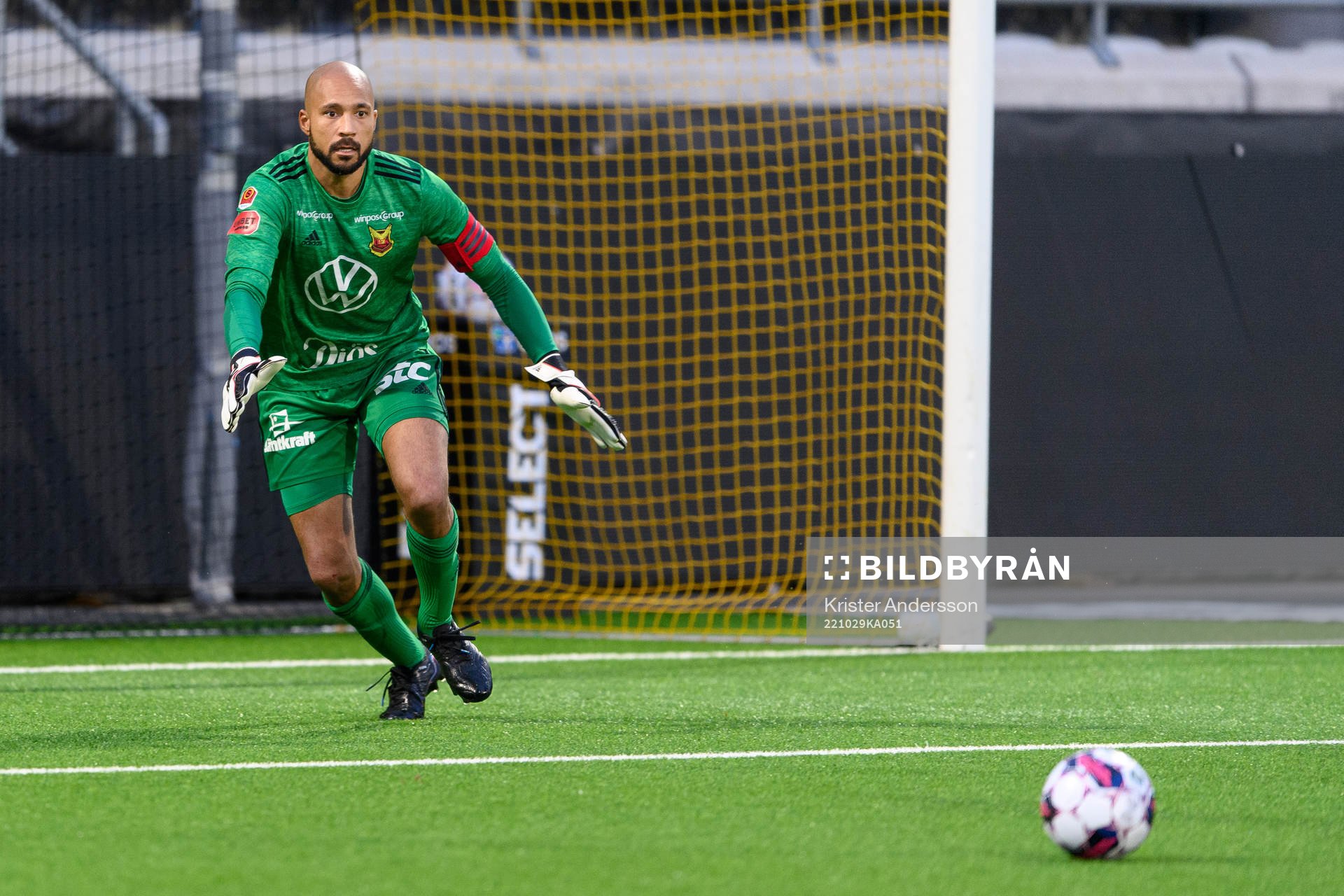 Östersunds målvakt Aly Keita