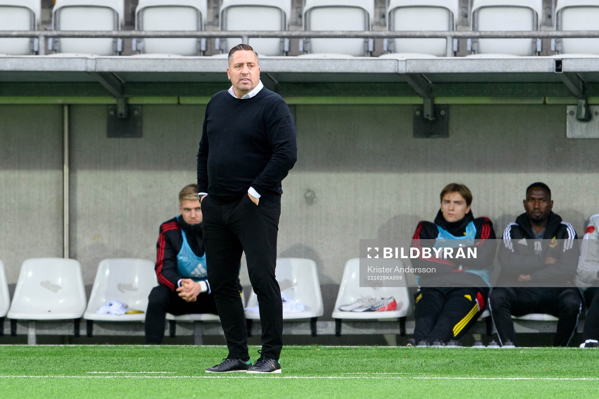 Östersunds tränare Magnus Powell