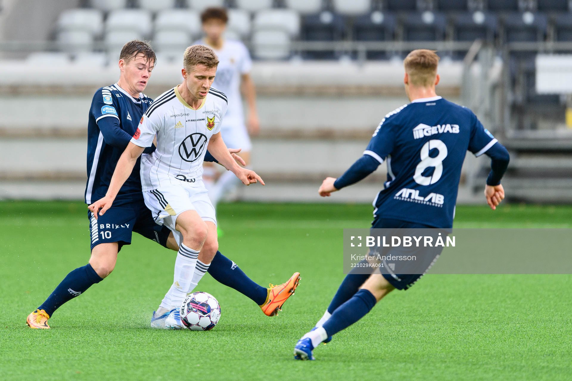 Utsiktens Albin Skoglund och Östersunds Ludvig Fritzson