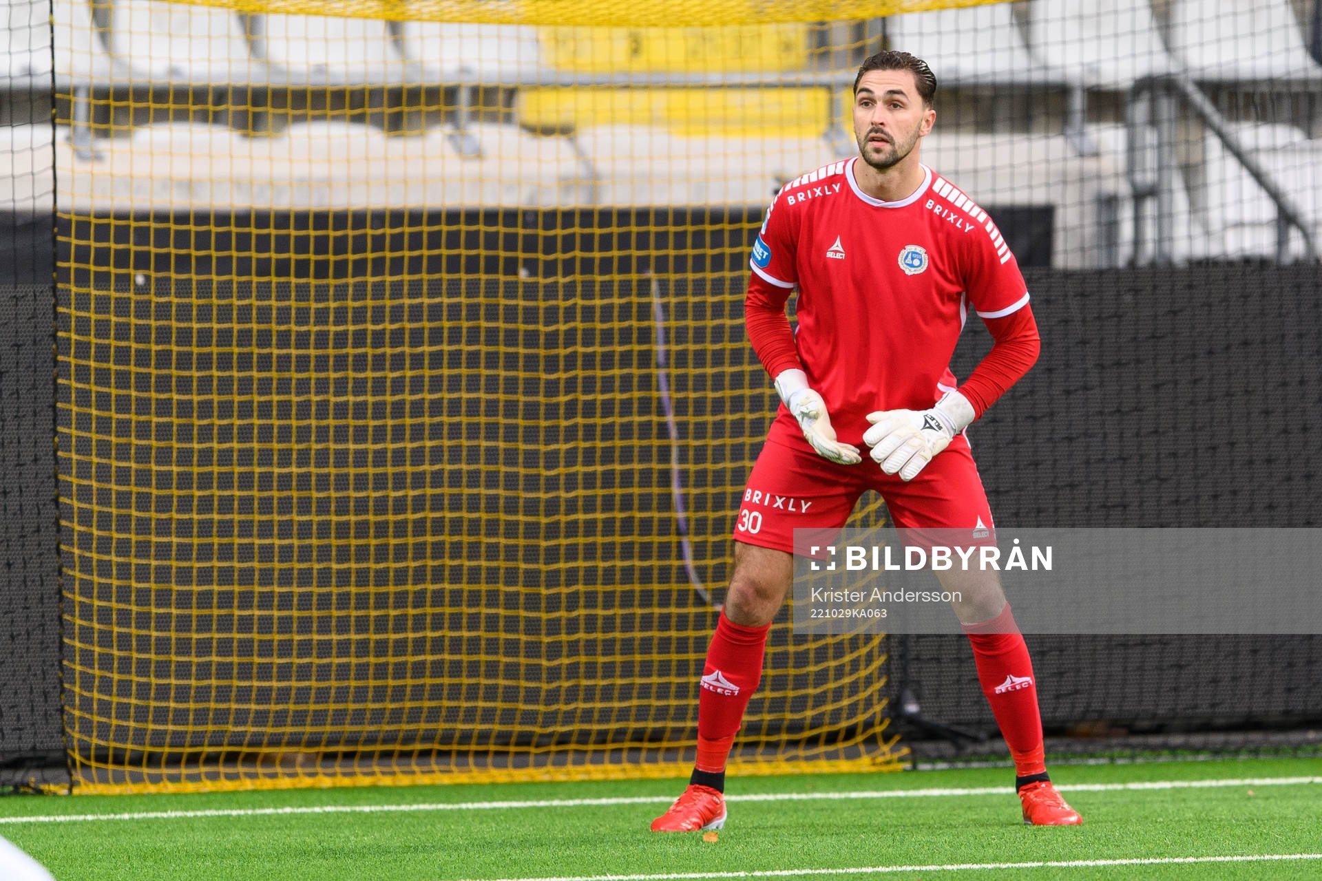 Utsiktens målvakt Mikica Gjorgievski