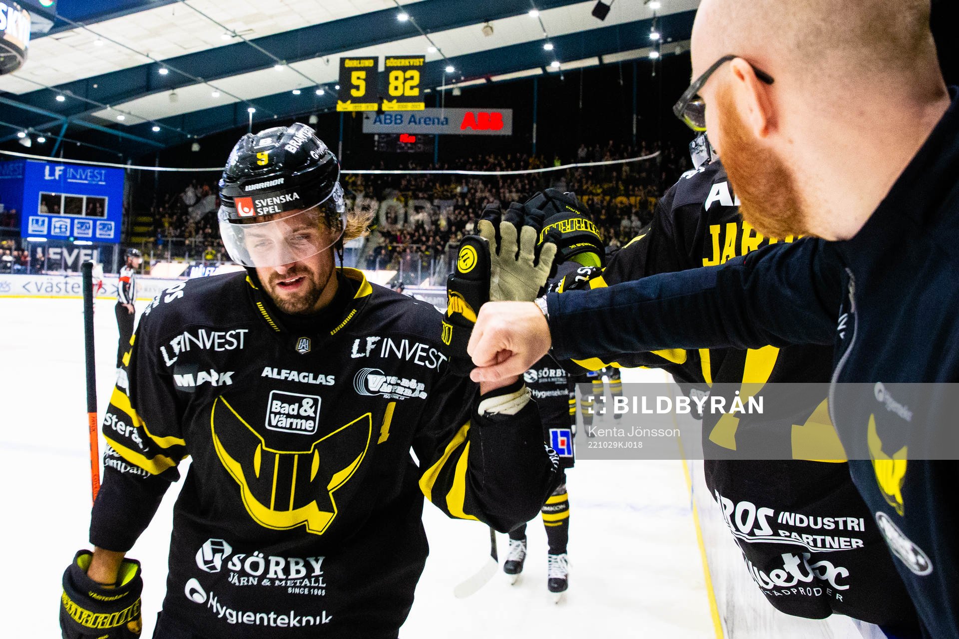 Västerås Mikael Frycklund jublar