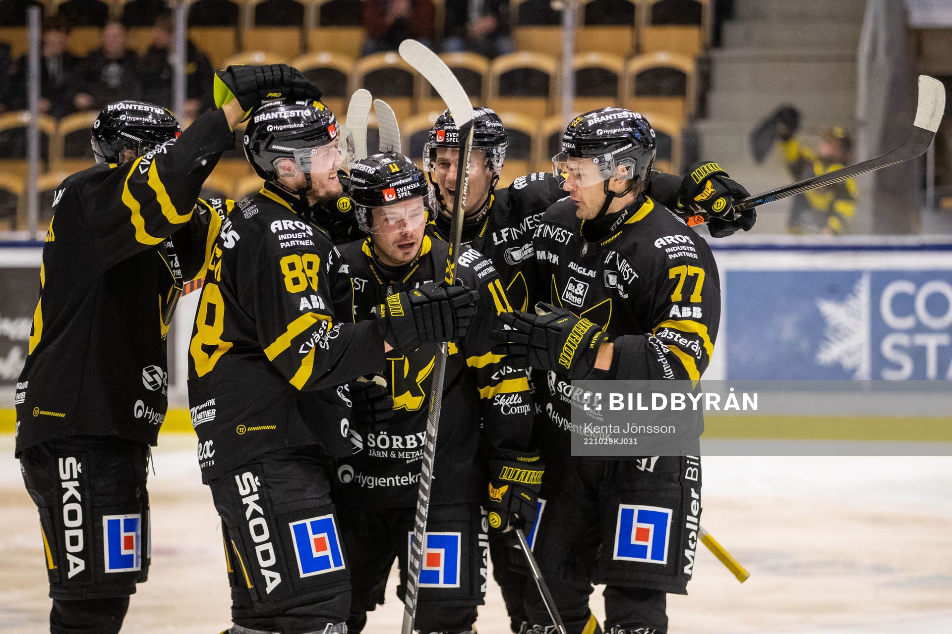 Västerås Anton Svensson jublar