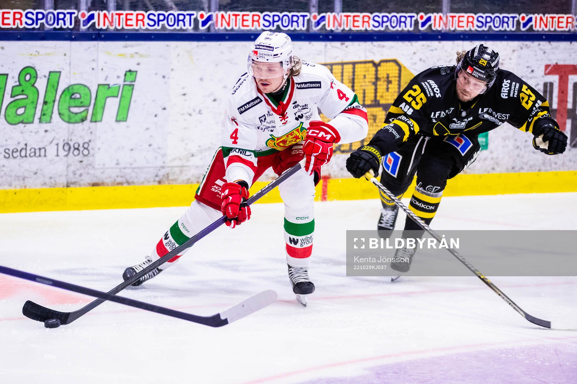 Moras Johannes Johannesen och Västerås Marcus Bergman