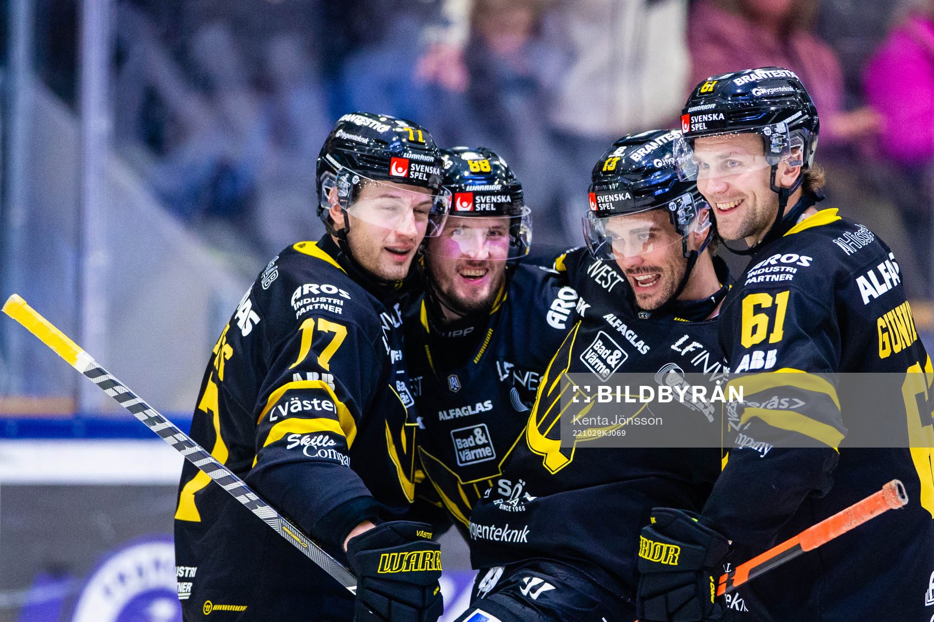 Västerås Ludvig Jardeskog, Jesper Kokkonen, Trevor Cheek