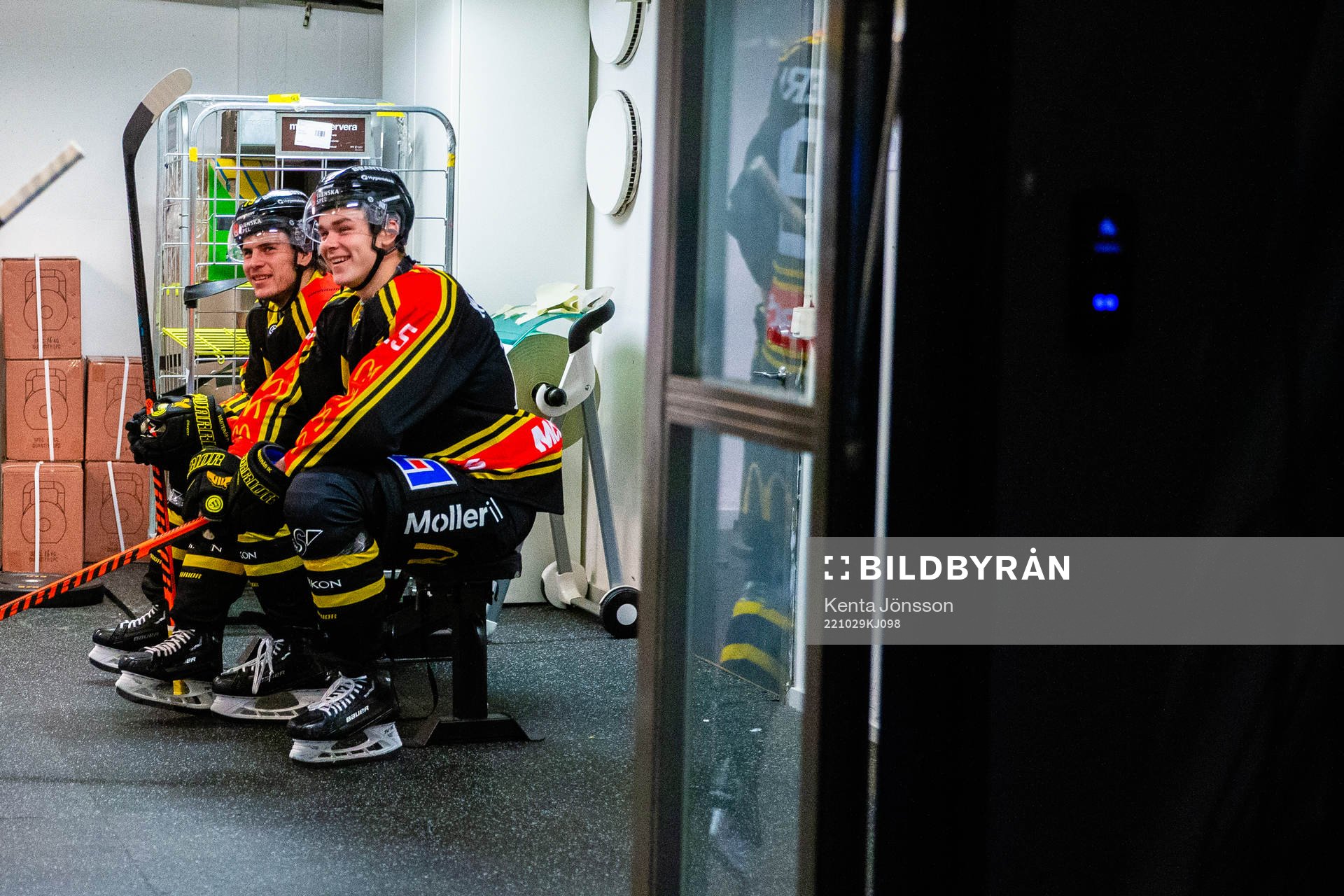 Västerås Blake Speers och Filip Wiberg