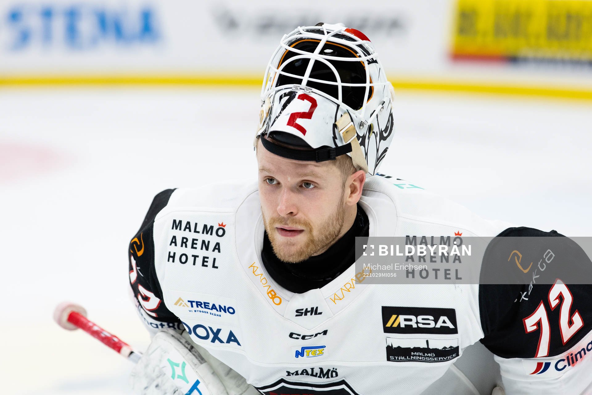 Malmö Redhawks målvakt Daniel Marmenlind