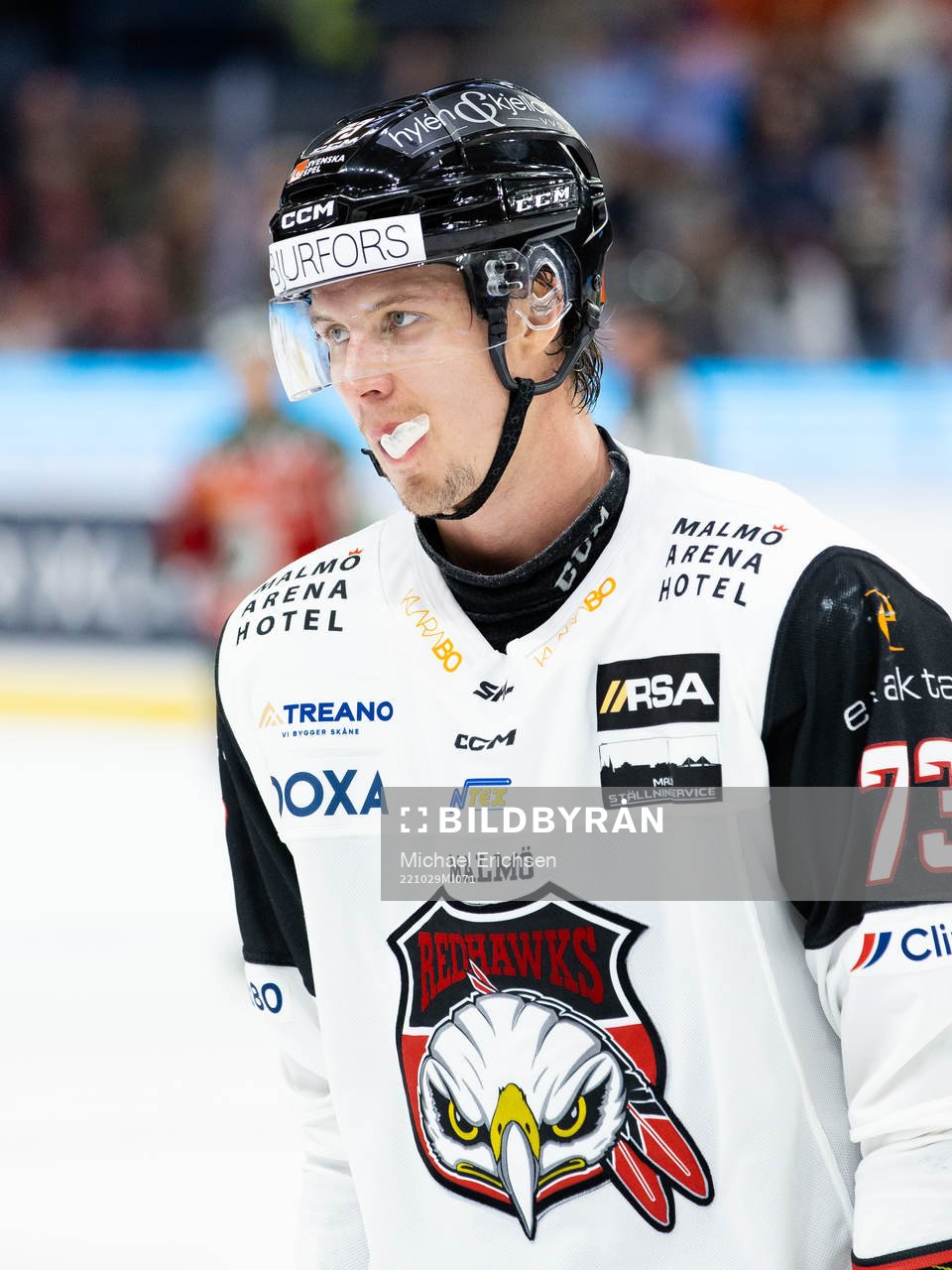 Malmö Redhawks Adam Ollas Mattsson