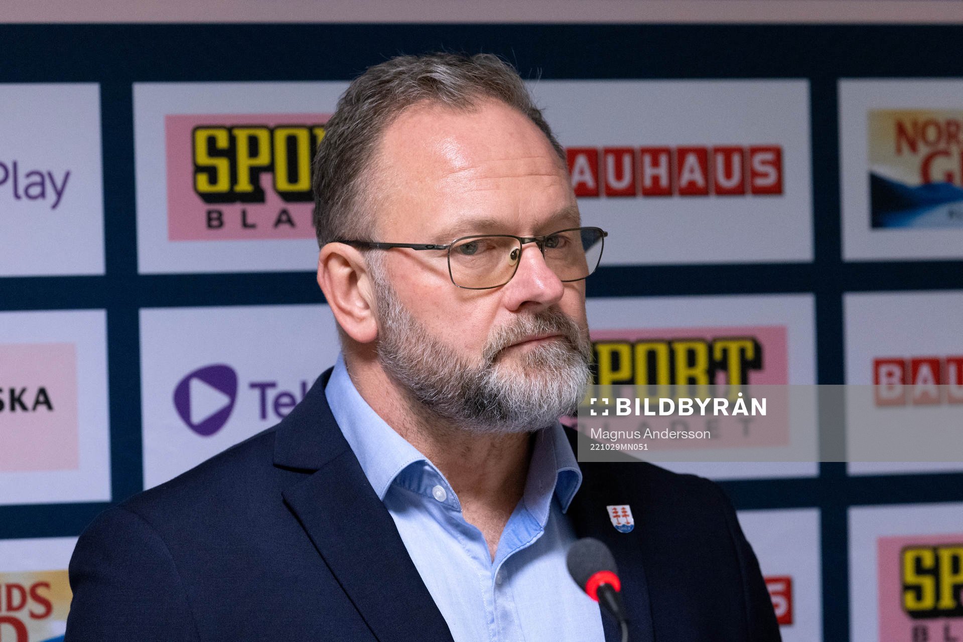 Timrås assisterande tränare Lars Marklund på