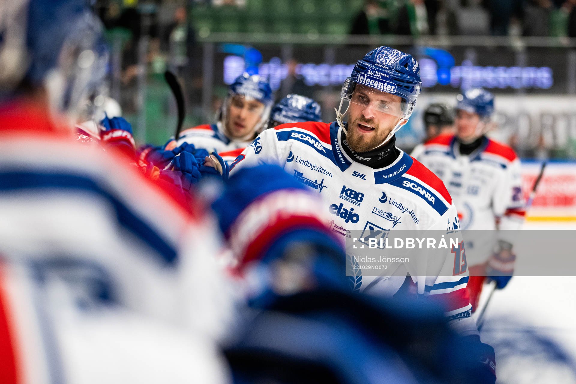 Oskarshamns Jiri Smejkal jublar
