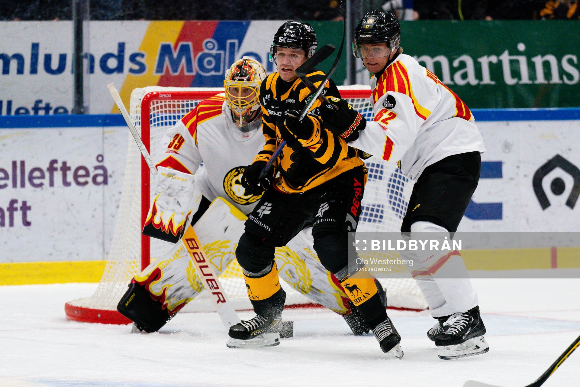 Skellefteås Måns Forsfjäll och och Brynäs Tom Hedberg