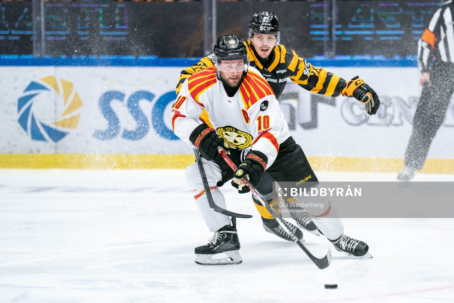 Brynäs Johan Larsson och Skellefteås Jonathan Johnsson