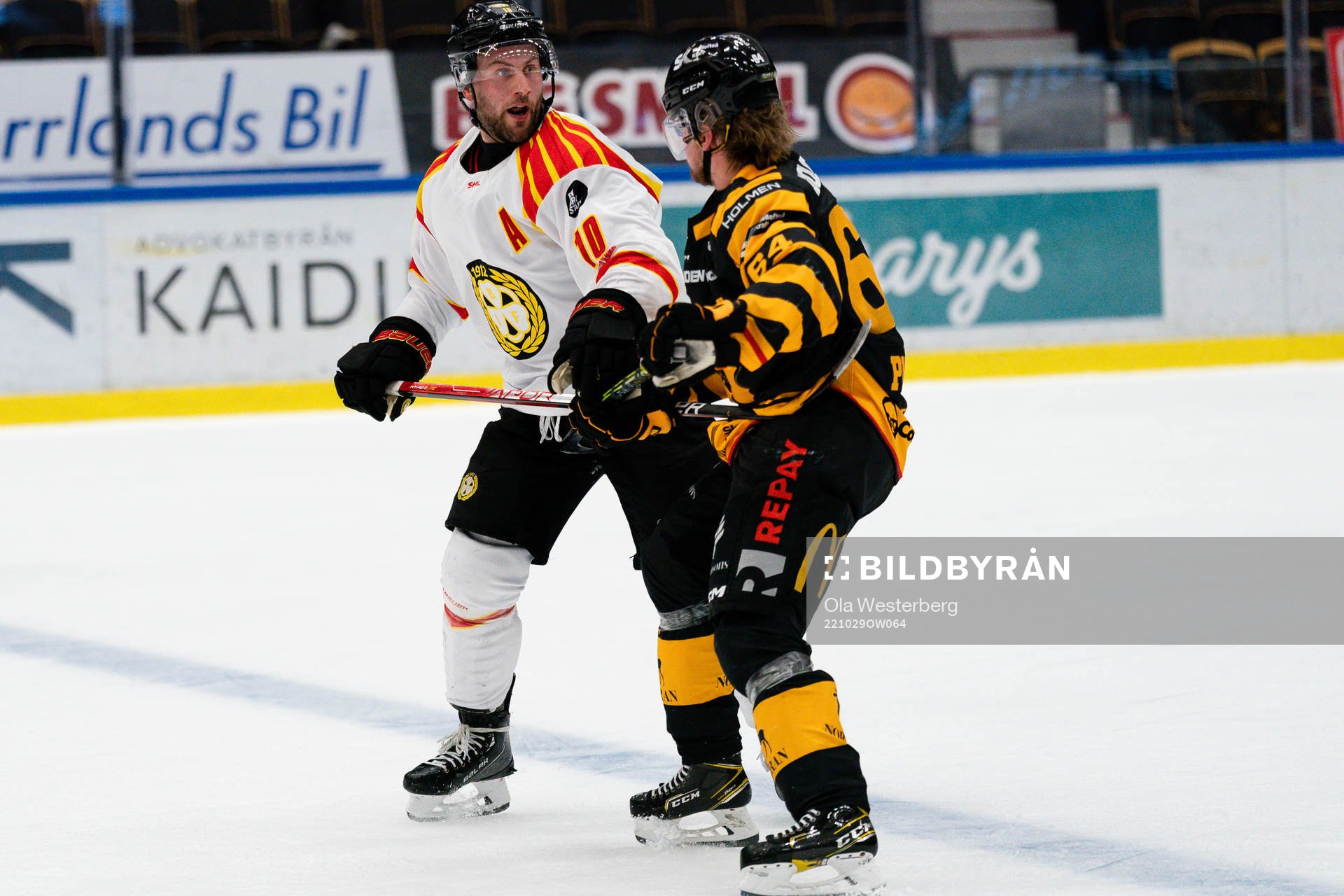 Brynäs Johan Larsson och Skellefteås Jonathan Pudas
