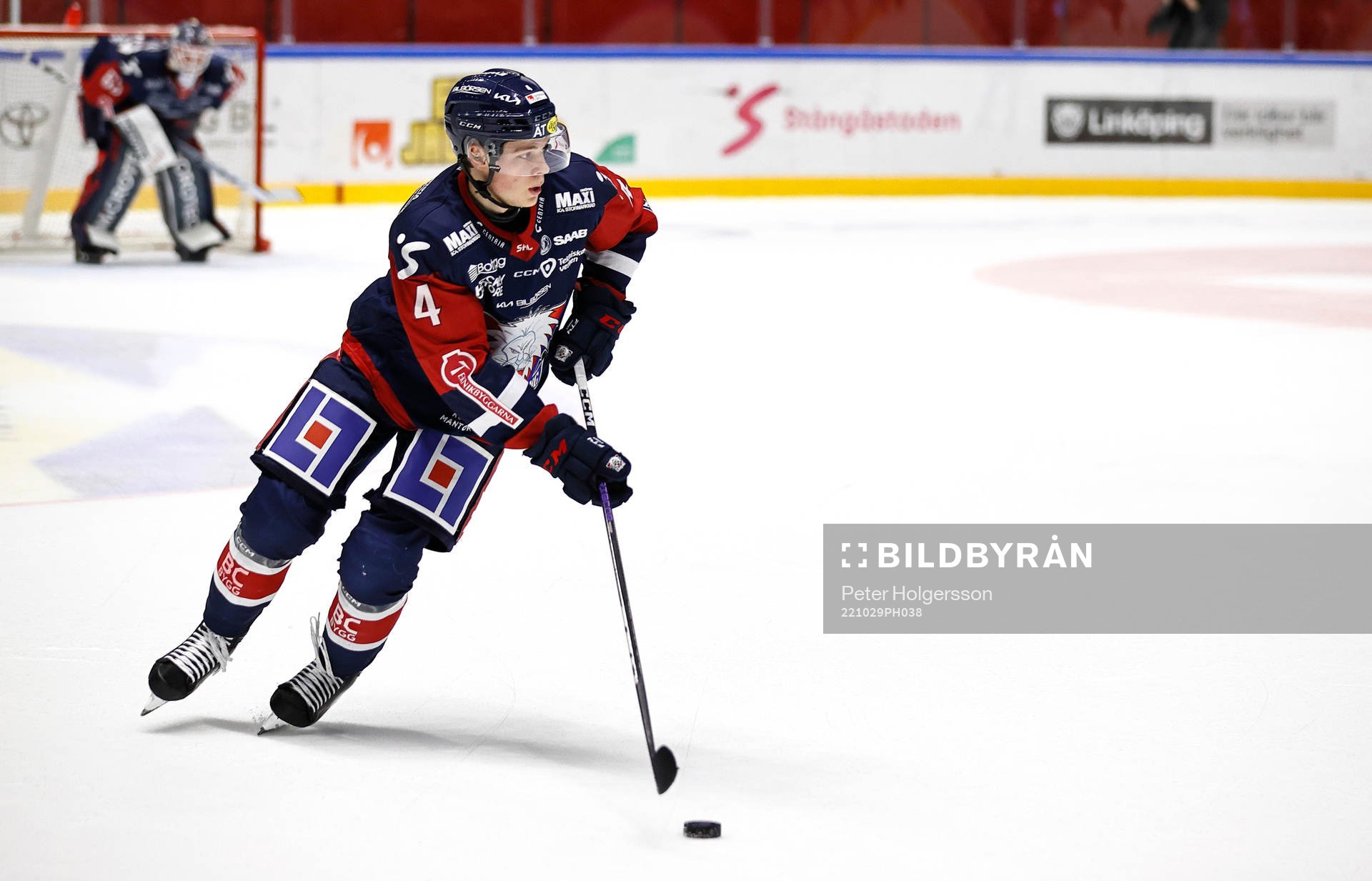 Linköpings målvakt Mattias Hävelid