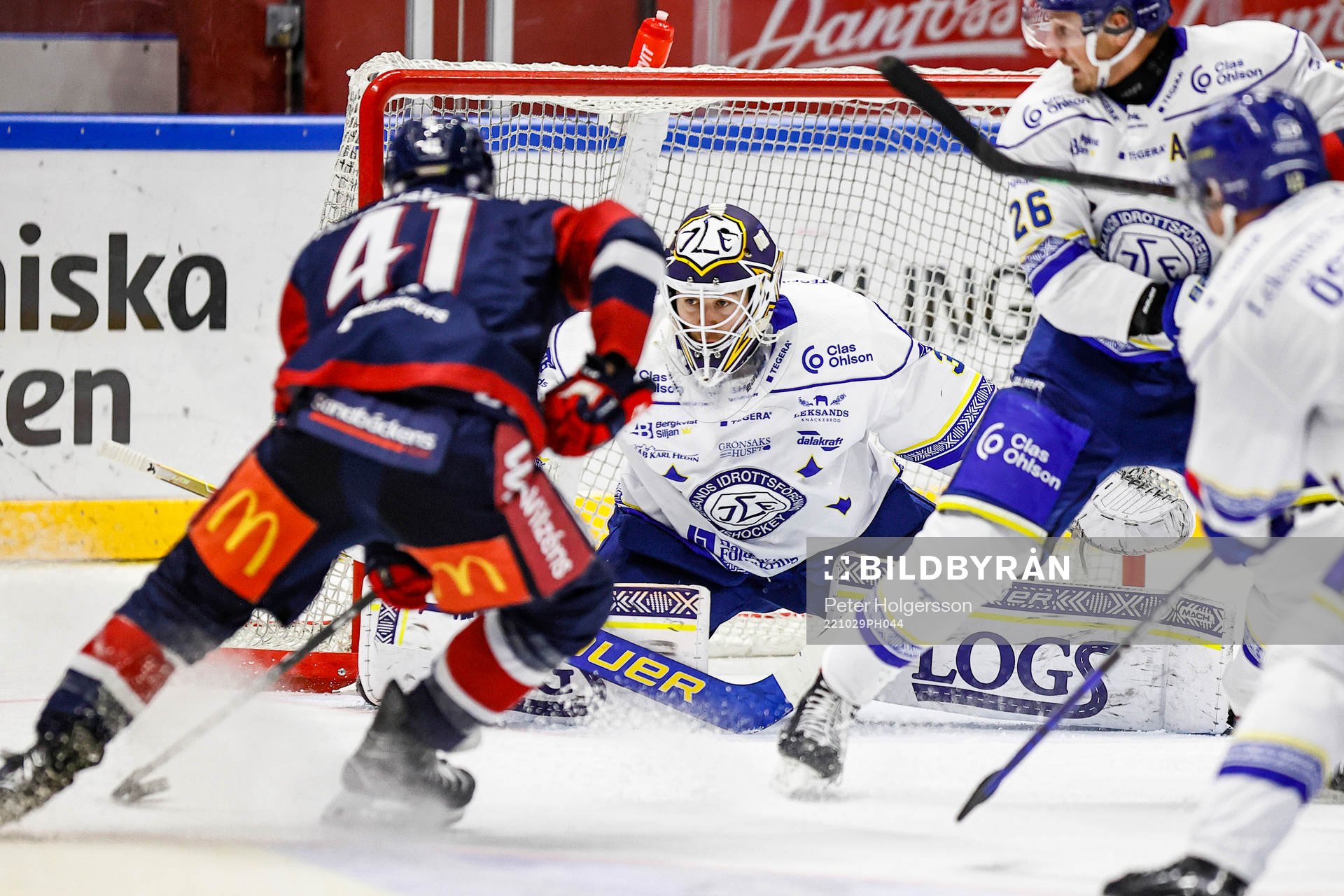 Leksands målvakt Kasimir Kaskisuo