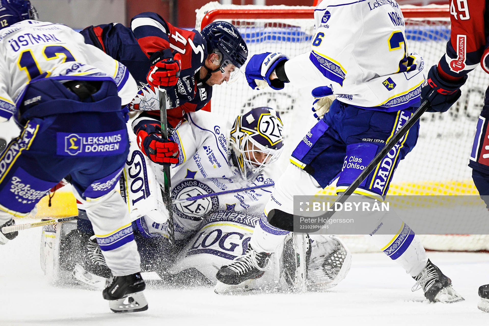 Leksands målvakt Kasimir Kaskisuo