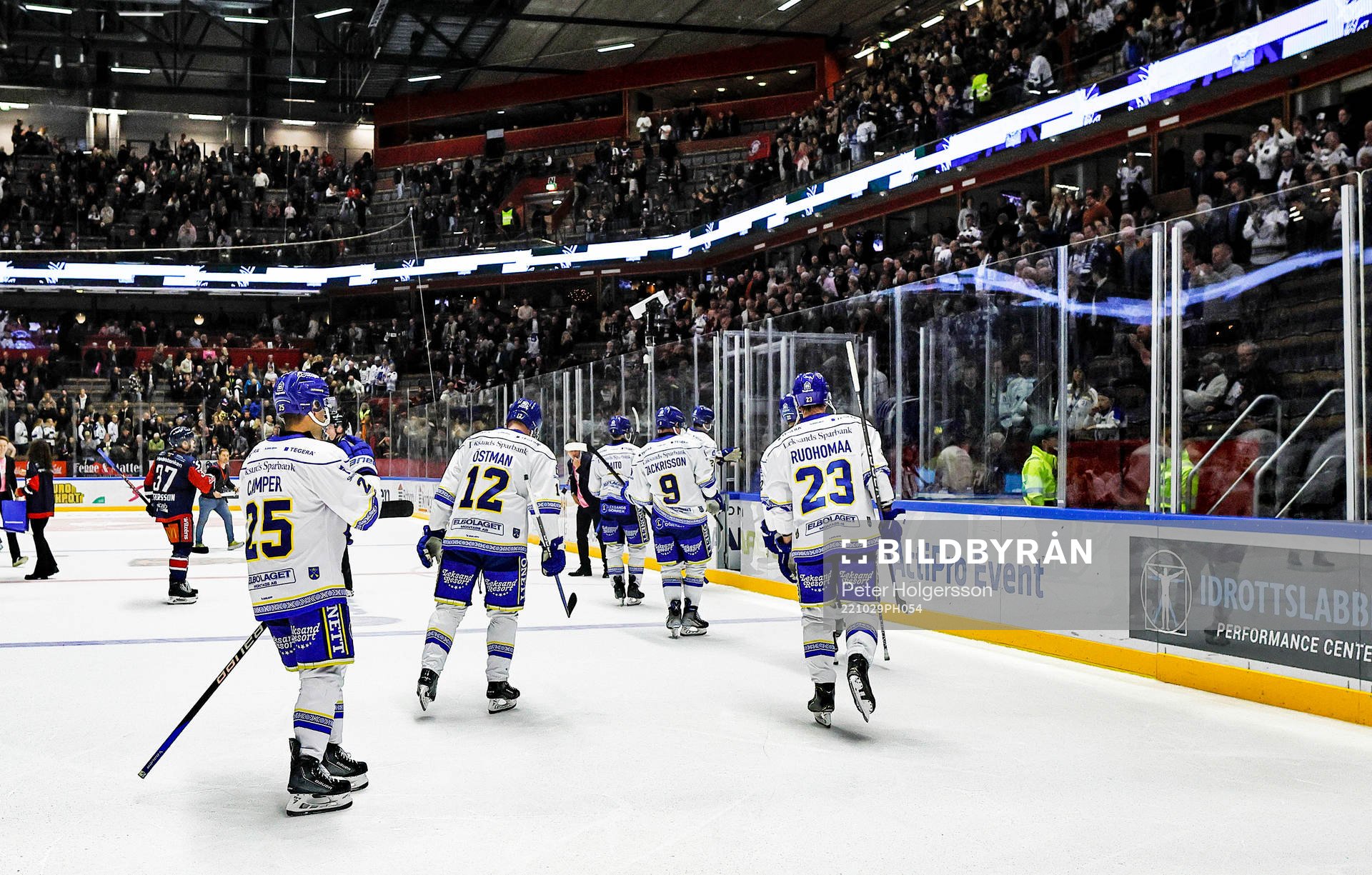 Leksands spelare deppar
