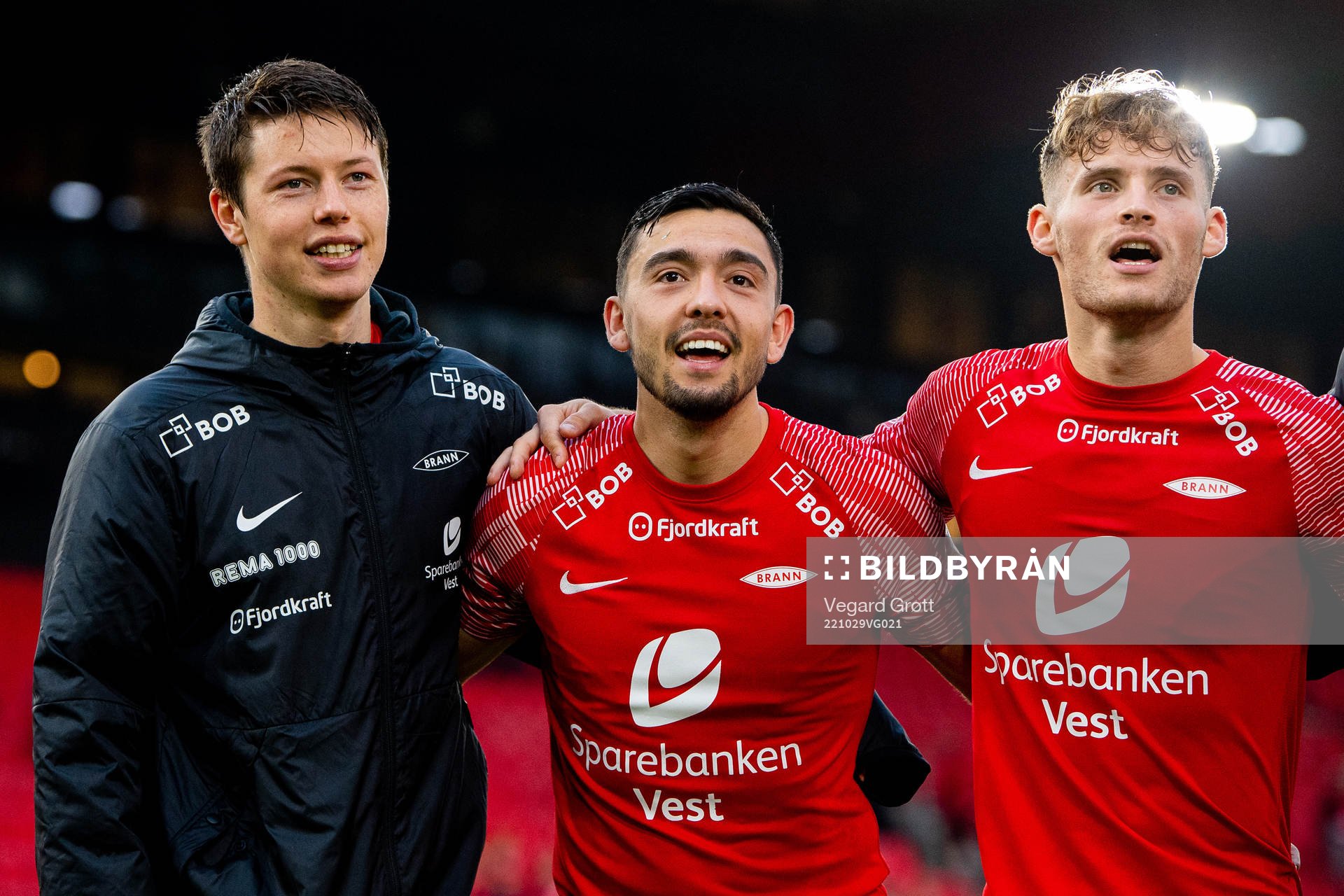 Mathias Rasmussen, Niklas Castro and Ole Didrik Blomberg of
