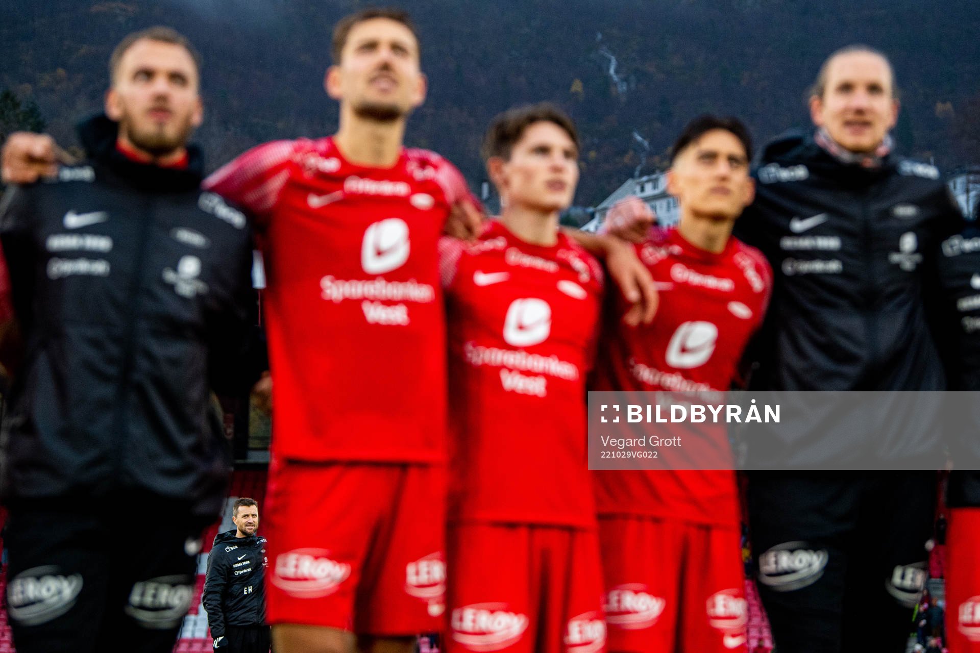 Eirik Horneland, head coach of Brann, after the OBOS-ligaen football match between Brann and KFUM on October 29, 2022 in Bergen. 