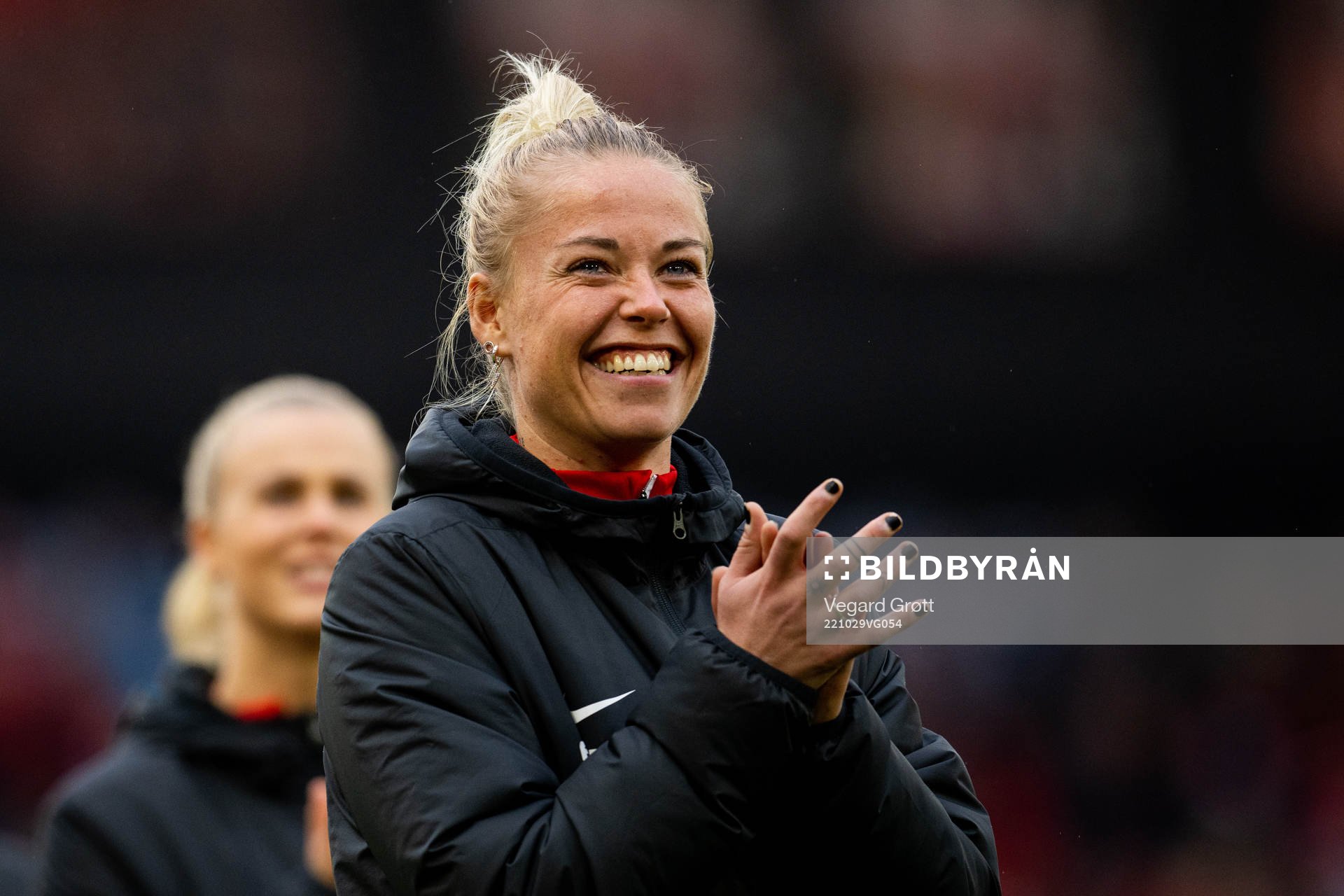 Therese Sessy Åsland of Brann at half-time