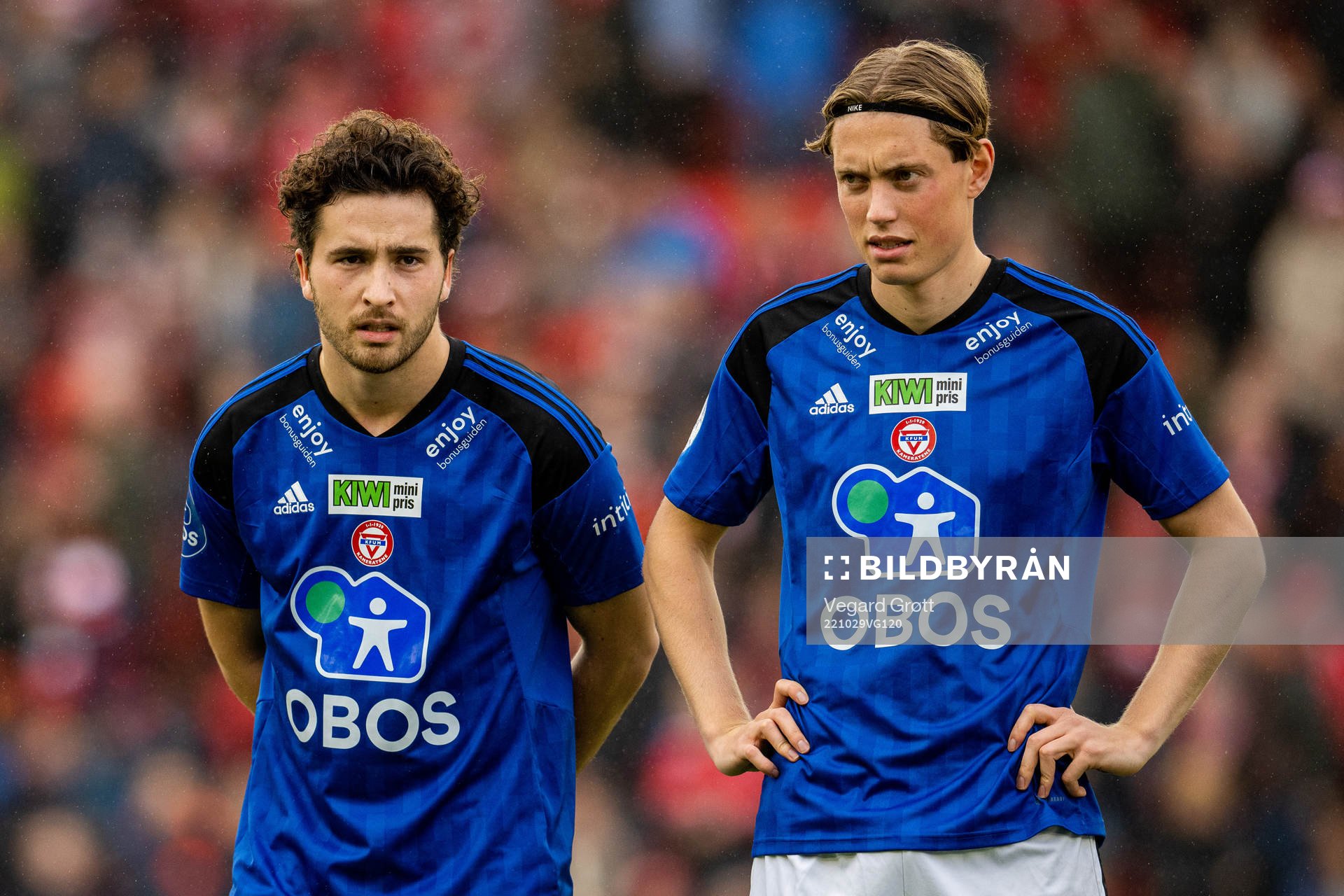 Håkon Helland Hoseth and Tore Andre Sørås of KFUM
