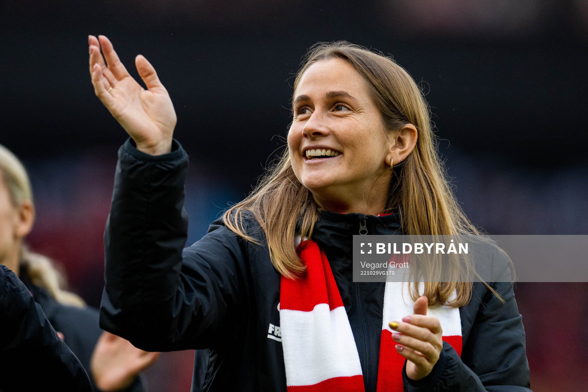 Ingrid Ryland of Brann at half-time