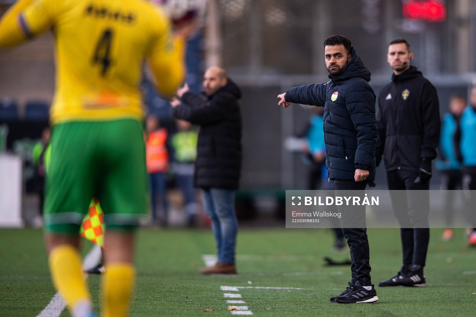 Dalkurds huvudtränare Amir Azrafshan