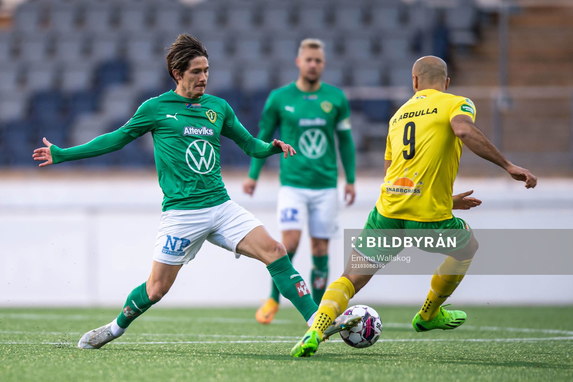 Jönköpings Södras Robin Book och Dalkurds Pashang Abdulla
