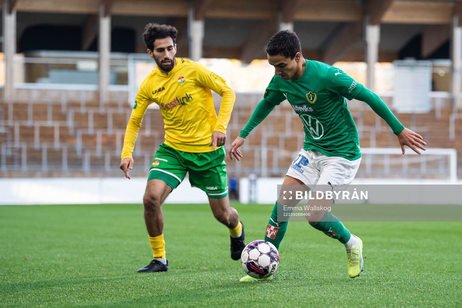 Dalkurds Hady Saleh Karim och Jönköpings Södras Omar