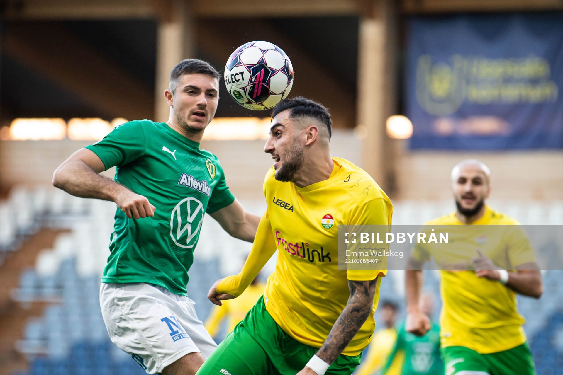 Dalkurds Marwan Baze och Jönköpings Södras Marko Nikolic