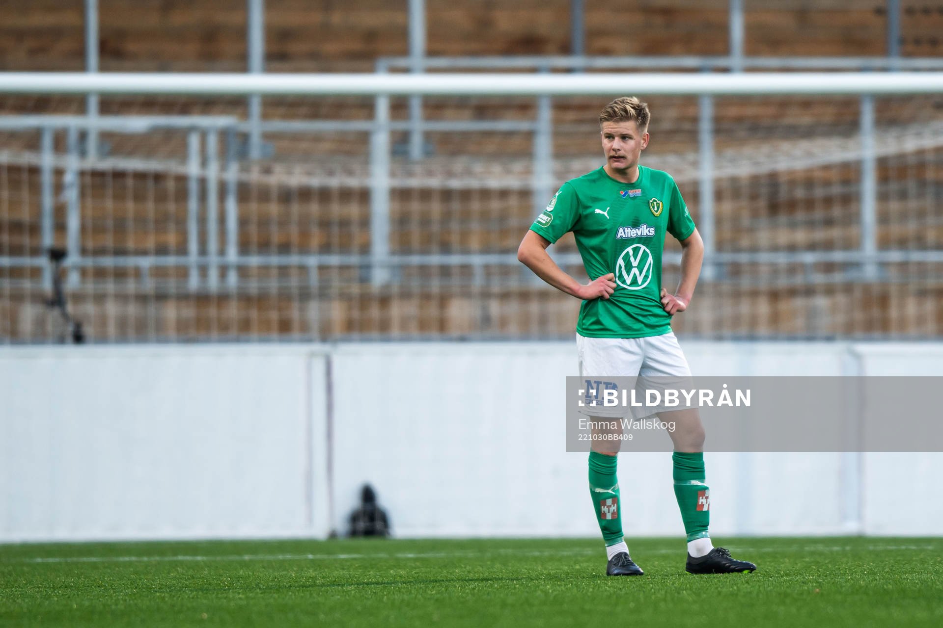 Jönköpings Södras Arvid Eriksson deppar