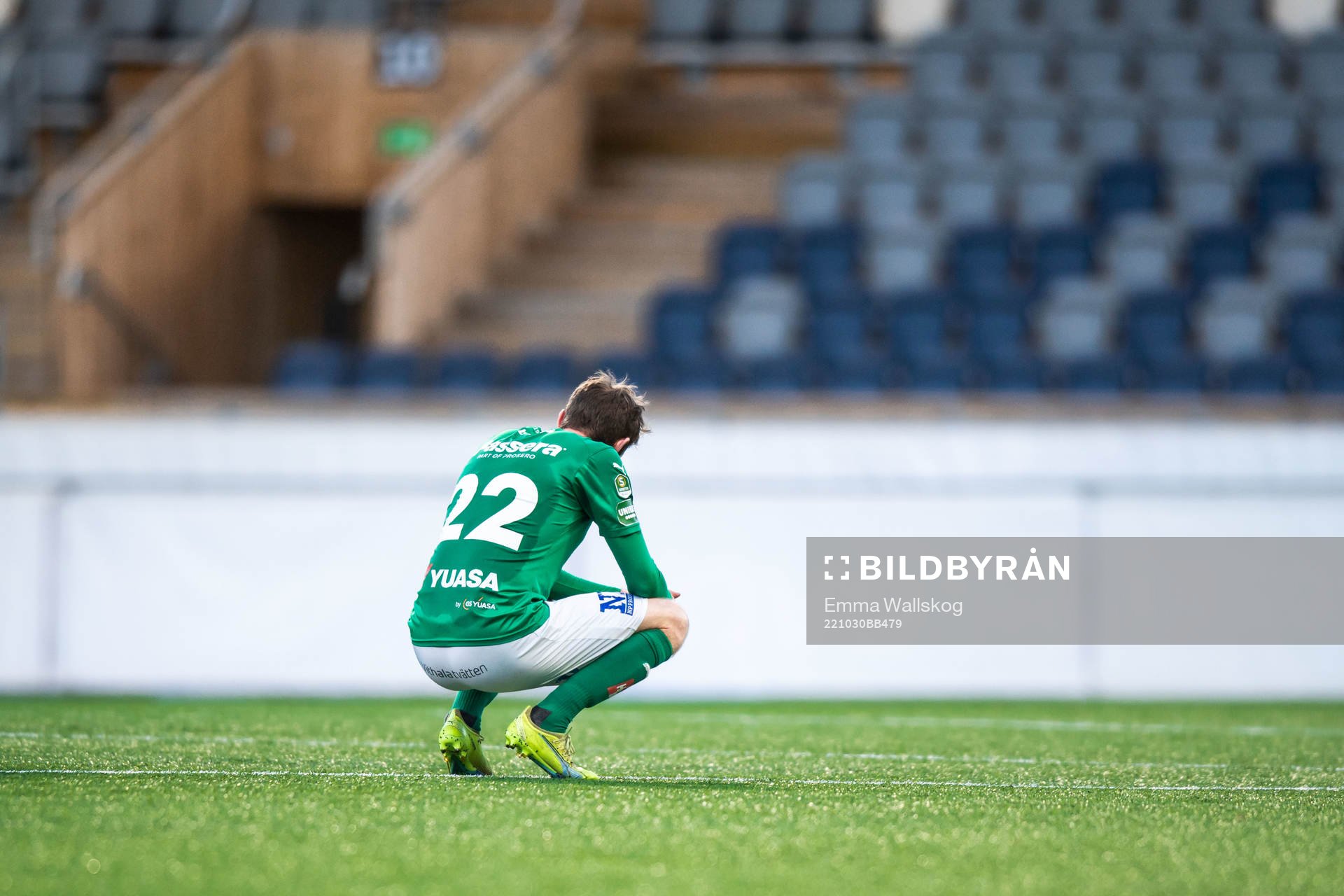 Jönköpings Södras Daniel Ljung deppar