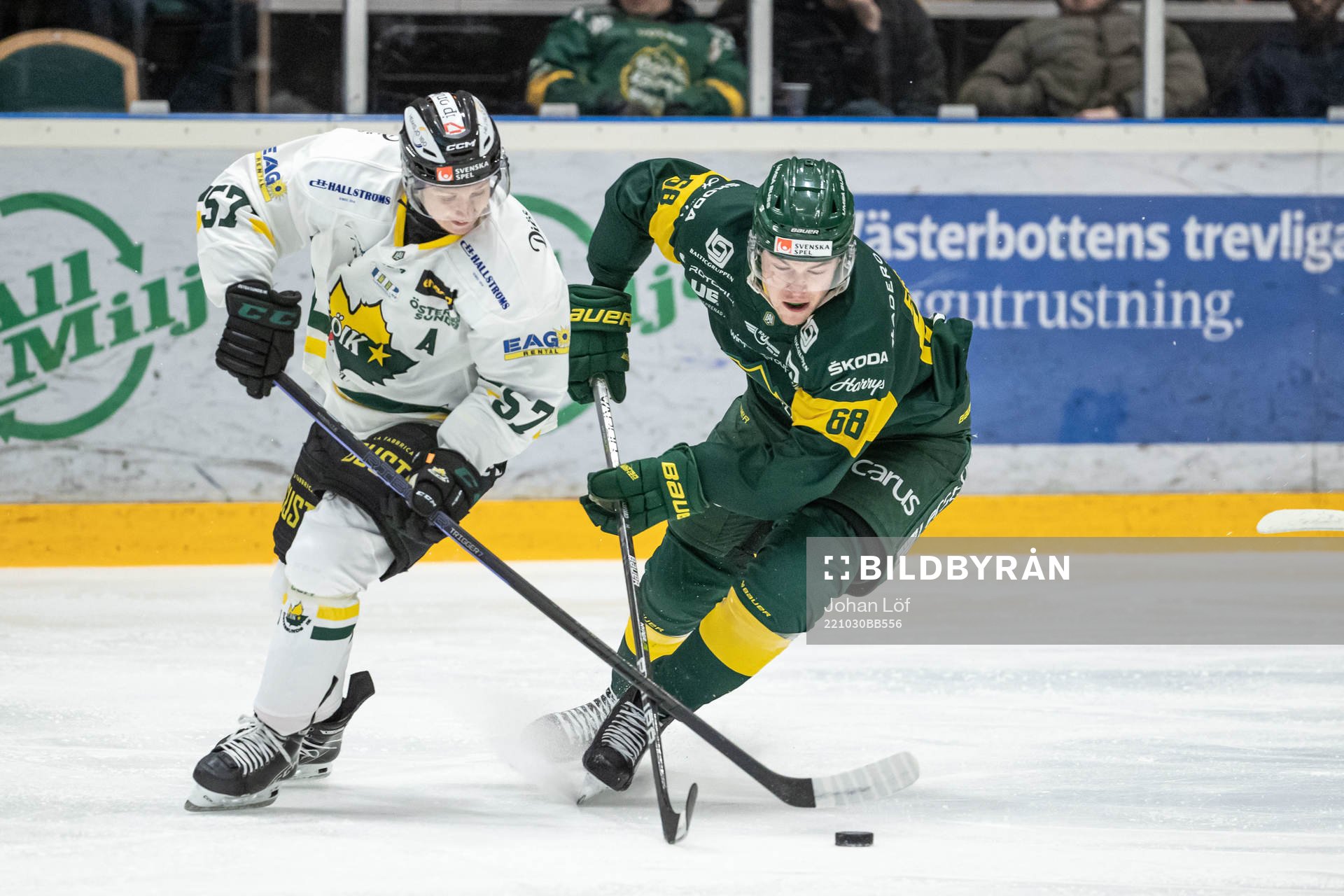 Östersunds Karl Johansson och Björklövens Elliot