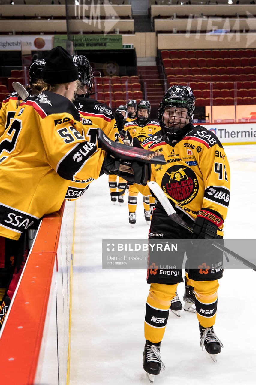 Luleås Viivi Vainikka jubel