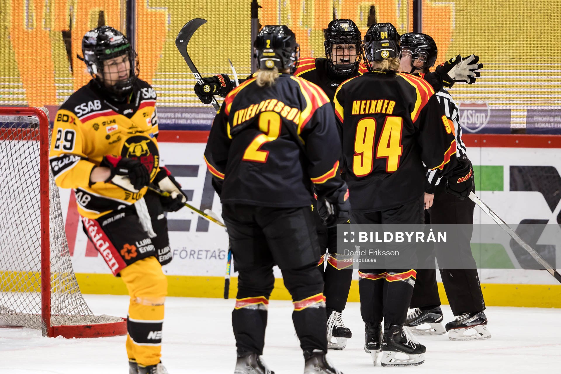 Brynäs Anna Meixner jubel