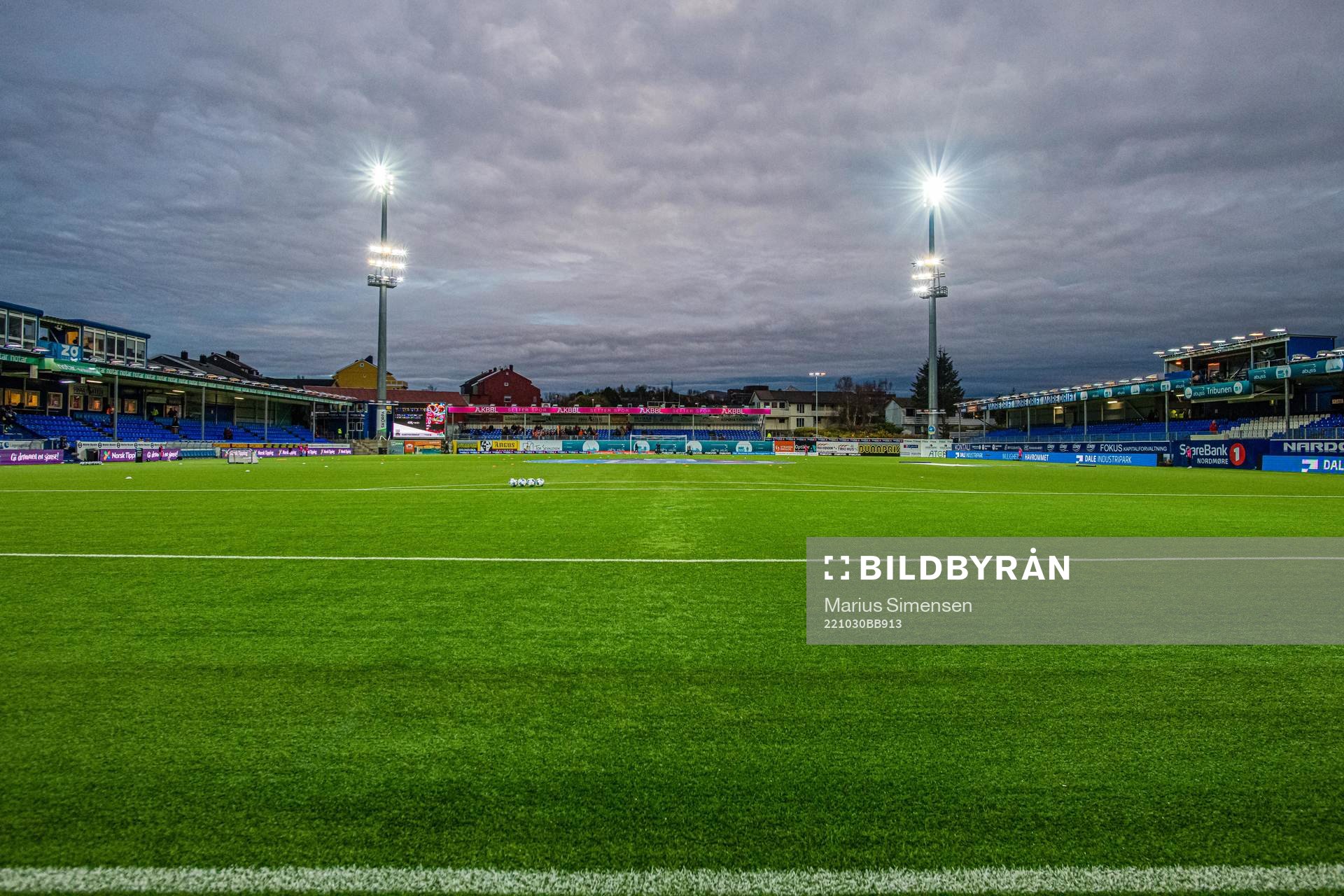 Kristiansund Stadion the Eliteserien match between