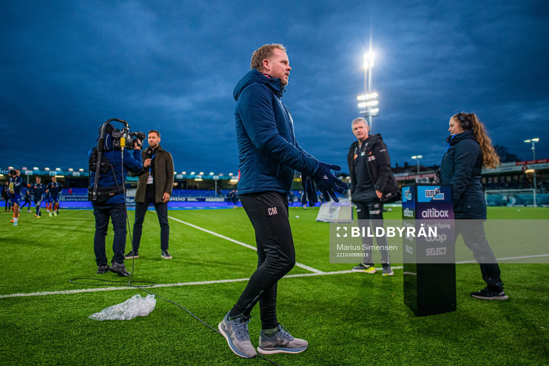 Christian Michelsen, head coach of Kristiansund